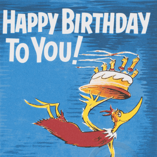 Dr. Seuss Happy Birthday to You